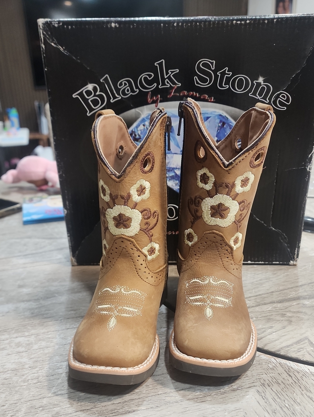 Tan Leather ' Western Boot Girl